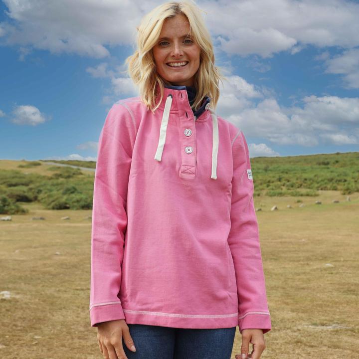 Produktbild Lazy Jacks Sweatshirt Knopfhals Piqué (36)