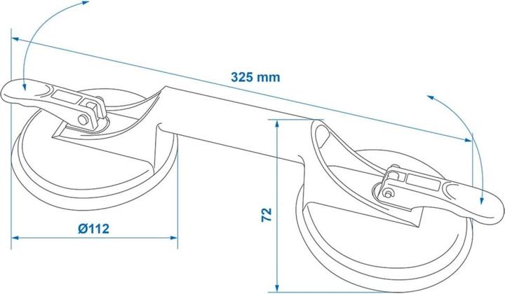 Image du produit ProPlus Saugheber (100 kg)
