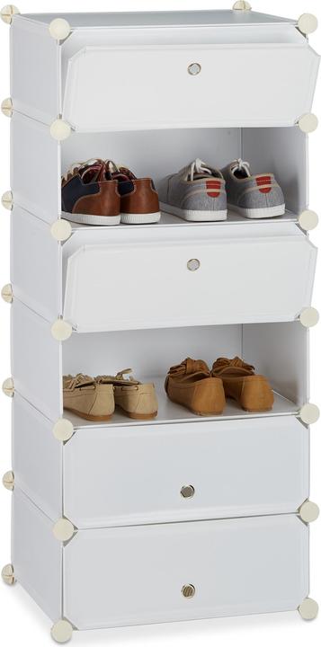Actual product image Relaxdays Shoe cabinet (49 x 37 x 107 cm)