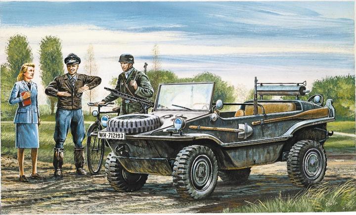 Immagine prodotto Italeri Veicolo anfibio VW