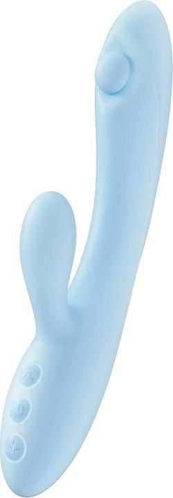 Produktbild Blush Play with Me - Moondust Magic 8 Inch G Spot Clitoral Rabbit Vibrator - 10 Vibration Modes - Co