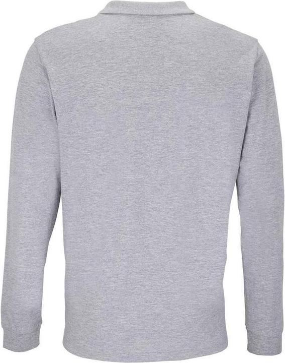 Produktbild Sols Adult Planet Marl Pique LangarmPoloshirt (L)