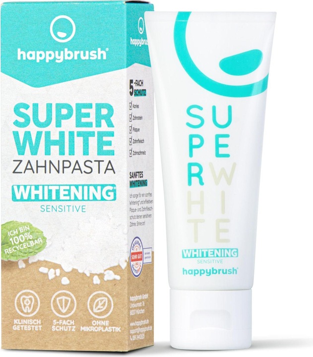 happybrush Dentifrice SuperWhite, 75 ml (75 ml)