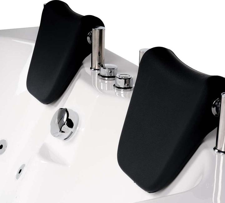 Actual product image Home Deluxe Whirlpool bath 2 persons DOLPHIN (left) - 180x120x65cm (120 cm, 180 cm)