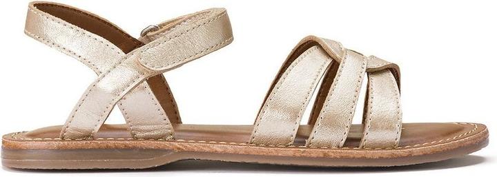 Actual product image La Redoute Collections Lacquered sandals with velcro fastening (28)