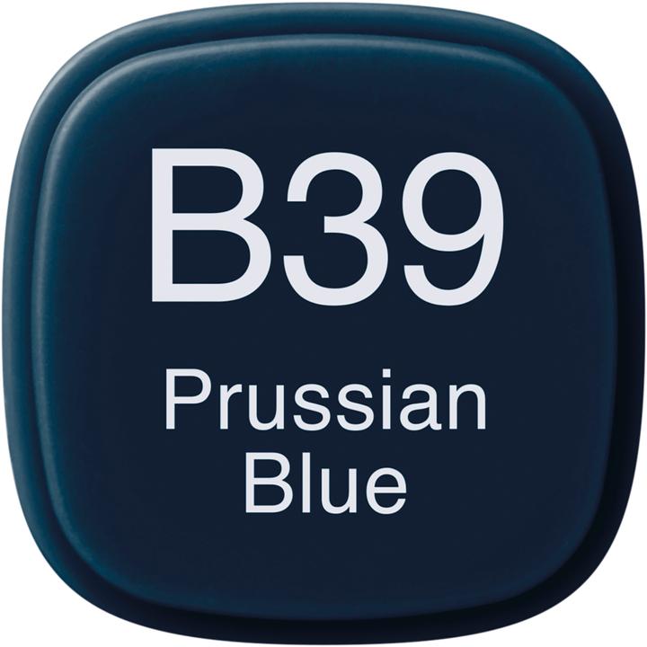Actual product image Copic Graphic marker Classic type B - 39 (B39 - Prussian Blue, 1 x)