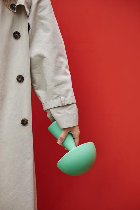 Immagine prodotto Hübsch Lampada portatile Mush Verde (43 lm)