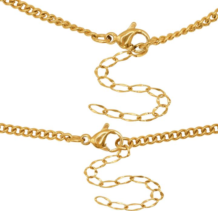 Actual product image Heideman Set Solis gold coloured (100% stainless steel)