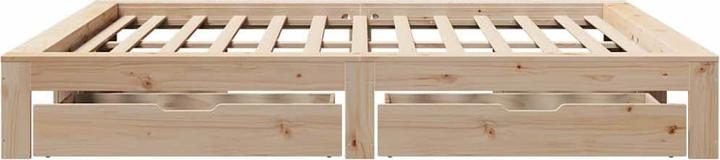 Actual product image vidaXL Bed without mattress 180x200 (180 x 200 cm)