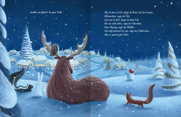 Produktbild Die kleine Weihnachtseule (Deutsch, Ellen Kalish, Gideon Sterer, 2022)