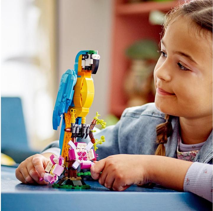 Image du produit LEGO 31136 Perroquet exotique (31136, LEGO Creator 3-in-1)