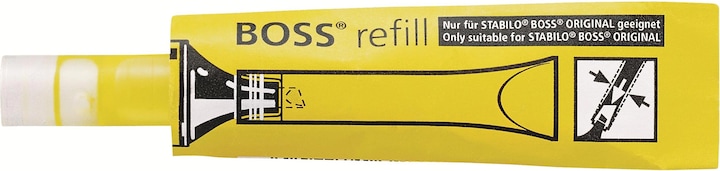 STABILO Boss Highlighter Refill (Neon yellow, 1 x)