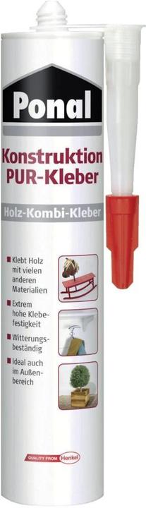 Ponal Konstruktions PUR-Kleber Holzleim PEK6N 530 g (530 g)