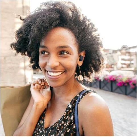 Image du produit JVC HA-A10T Casque IE sans fil véritable noir charbon de bois (4 h, Sans fil)