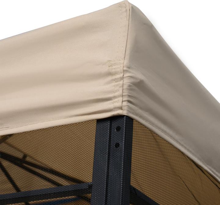 Image du produit Outsunny Pavillon métallique avec moustiquaire (300 cm, 298 cm)