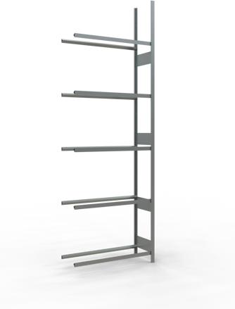 Produktbild Schulte Lagertechnik Räder-Anbauregal MULTIplus151