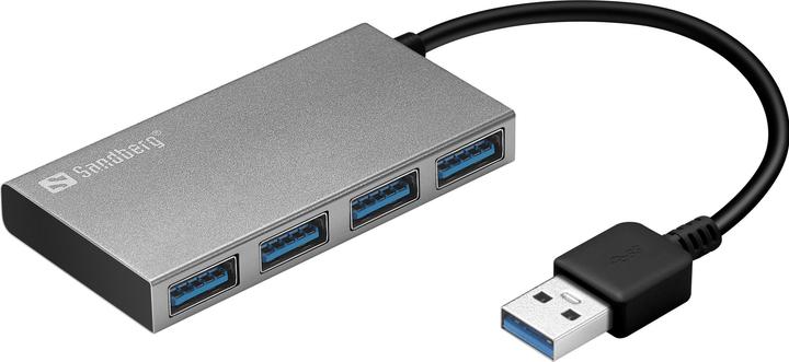 Sandberg USB 3.0 Pocket Hub (USB-A, 4 Ports)