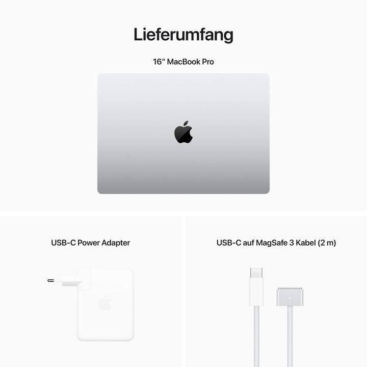 Produktbild Apple MacBook Pro – 2023 (16", M2 Pro, 16 GB, 1000 GB, DE)