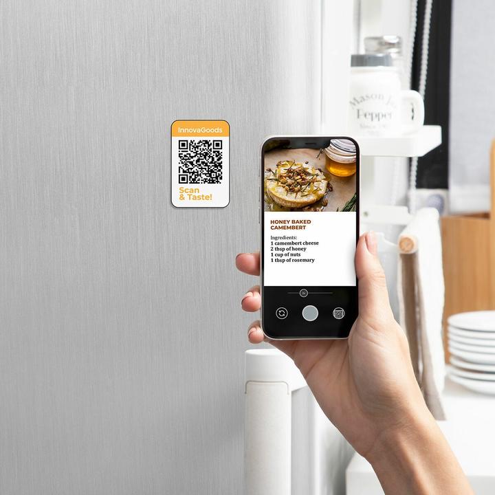 Actual product image InnovaGoods Hot air fryer with grill, accessories and recipe book Fryinn 12-in-1 6000 3400 W 6 L