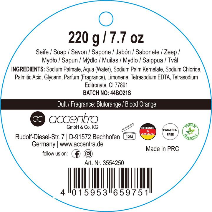 Produktbild Accentra Halloween (Hartseife, 170 g)