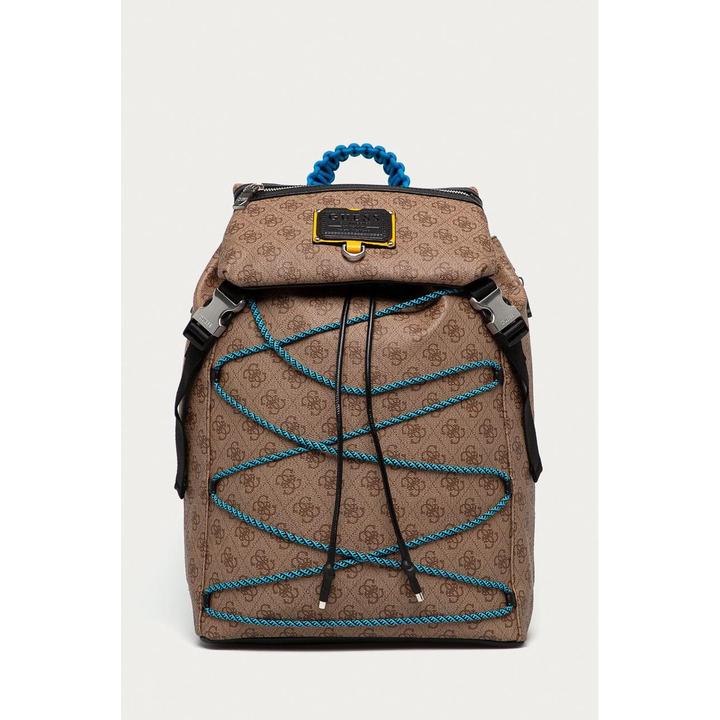 Produktbild Guess Salameda, Polyester, Textile Backpack, Light Brown, Laptop Compartim