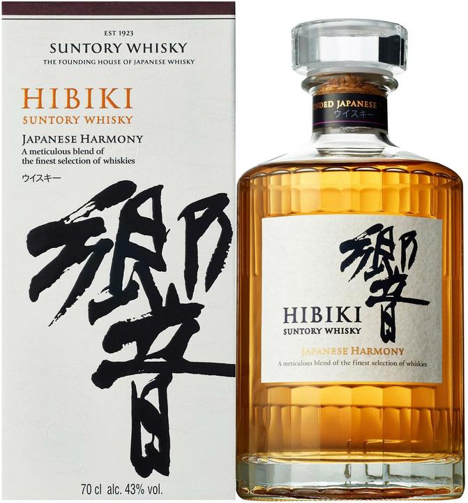 Suntory Hibiki Harmonie japonaise (Whisky mélangé, Whisky japonais, 1 x 70 cl)