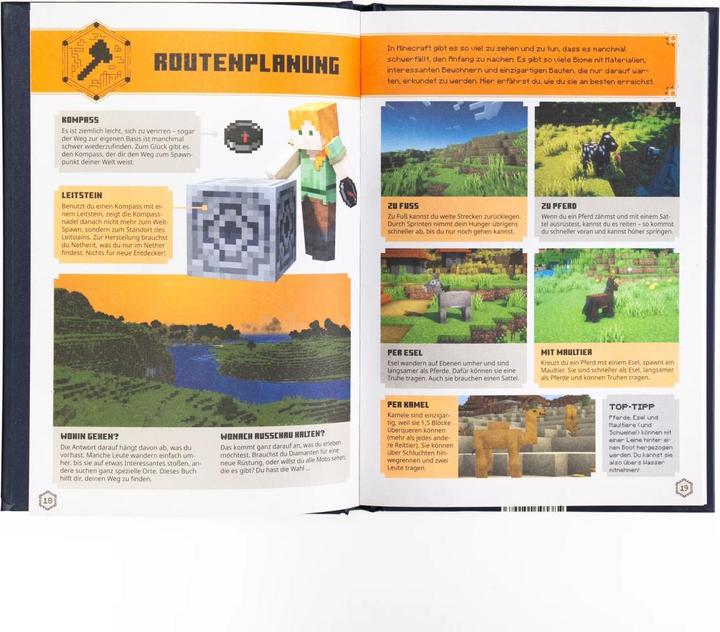 Produktbild Minecraft Entdecker Handbuch (Deutsch, Minecraft, Maxi Lange, Mojang Ab, 2024)