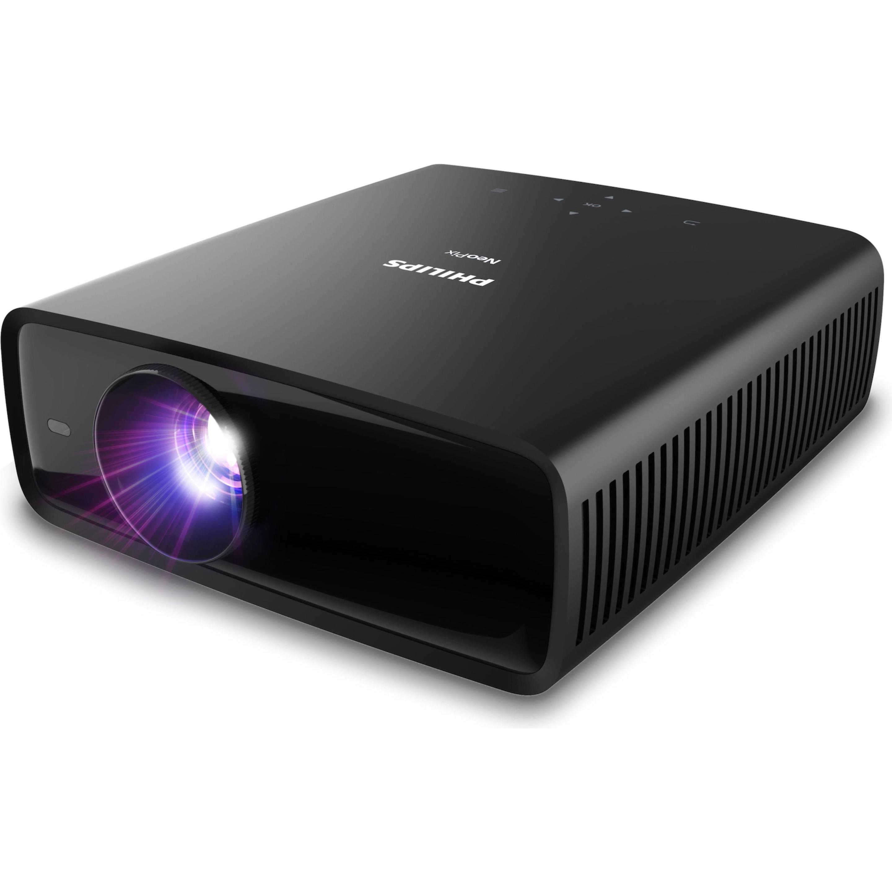 Philips NeoPix 520 (Full HD, 350 lm, 1.43:1), Beamer, Schwarz