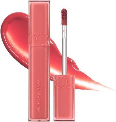 Image du produit Rom&Nd Dewyful Water Tint Lip Gloss 0.18 fl oz in Coral Longlasting Lip Tint Moisturizing Natural Gloss MLB (Corail)
