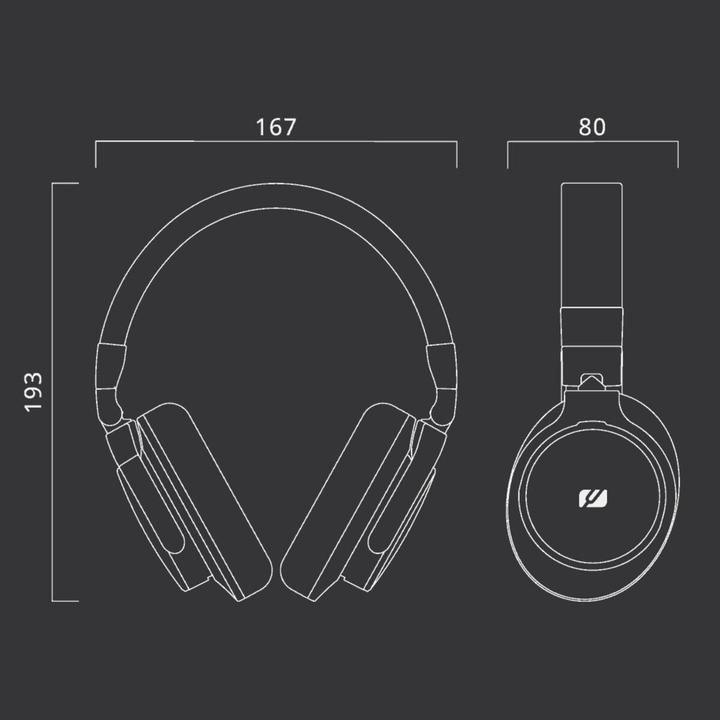 Actual product image Muse M-278 FB (No noise cancellation, 12 h, Wireless)