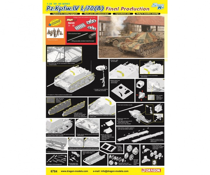 Actual product image 1:35 Pz.Kpfw.IV L/70(A) Final Production