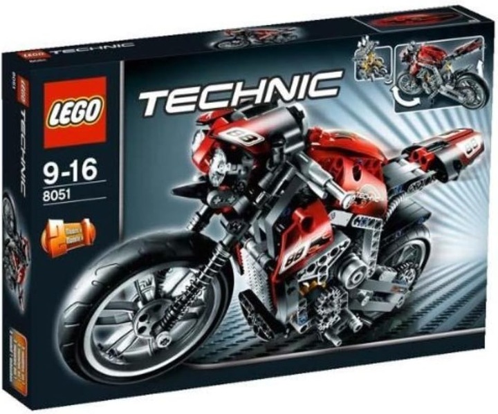 Actual product image LEGO Motorbike (8051, LEGO Technic)