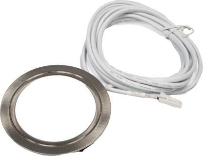 Actual product image L&S Chip HE 58 Rund 24 V 2,5 W, Edelstahlopt (364.90 lm)