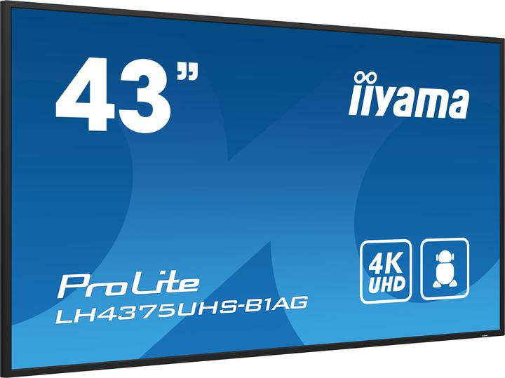 Image du produit iiyama ProLite LH4375UHS-B1AG (3840 x 2160 pixels, 42.50")