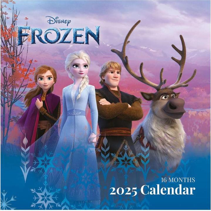 Actual product image Frozen 2025 30X30 Brochure Calendar (30 x 30 cm, German)
