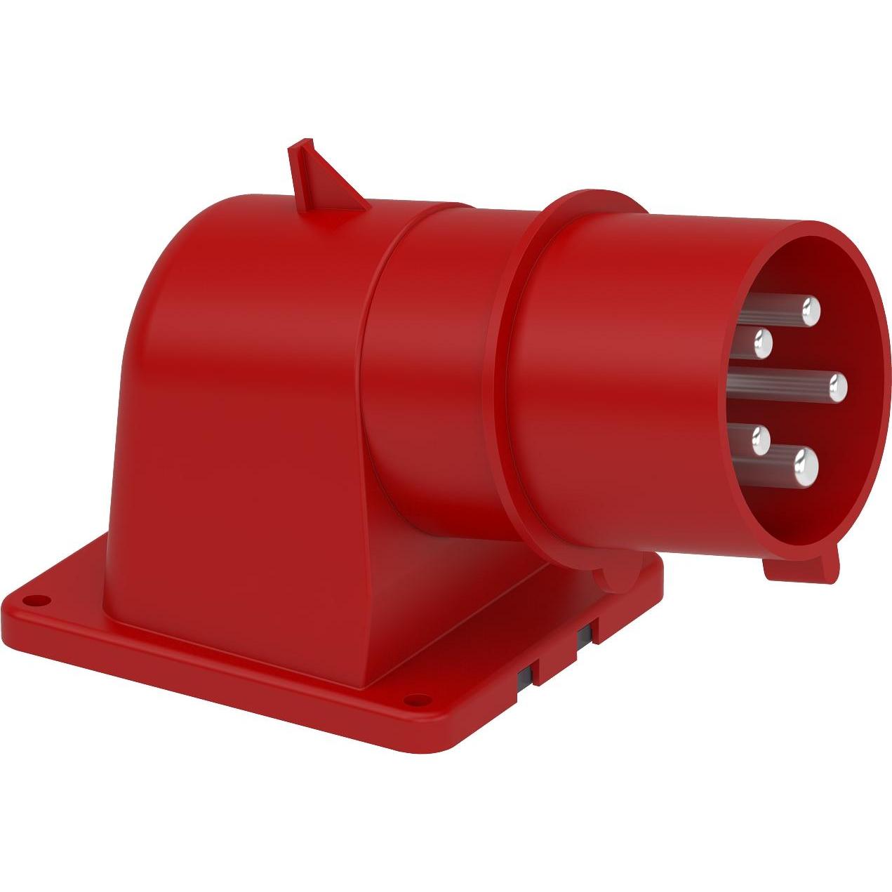 Schneider Electric, Netzstecker + Netzkupplung, SE 81821 AufbaugerÃ¤testecker Ip44 32A 400V 5P