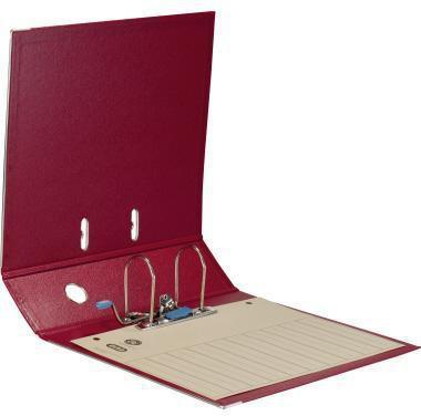 Produktbild Elba Ordner rado plast, Rückenbreite: 80 mm, rot DIN A4, Einband aussen-innen PVC, mit auswechsrem (A4, 80 mm, 1 Stk.)