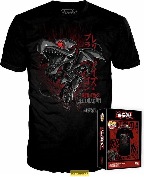 Funko Yu-Gi-Oh! Boxed Tee T-Shirt Rd Eyes B. Dragon Size M (M)