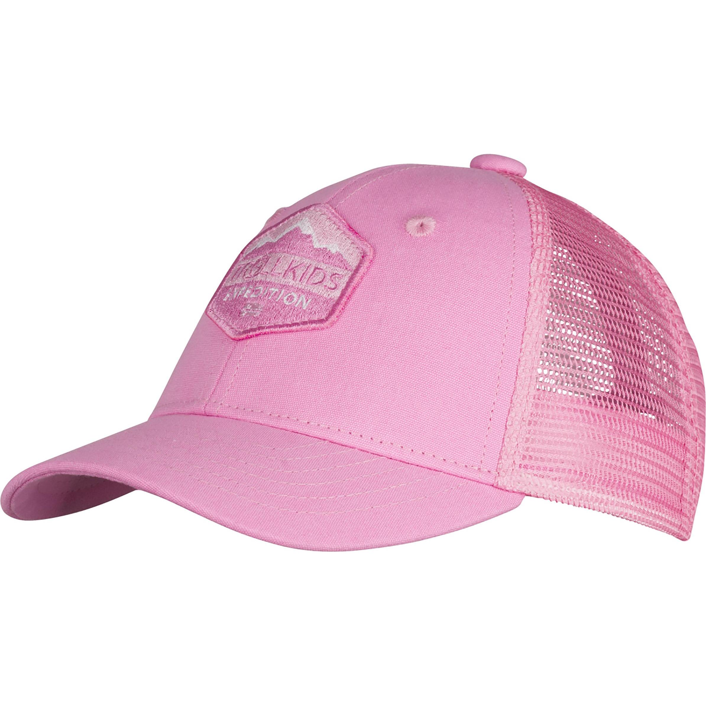 Trollkids, Unisex, Cap, Femund, Rosa, (52, 53, 54, 55, 56)