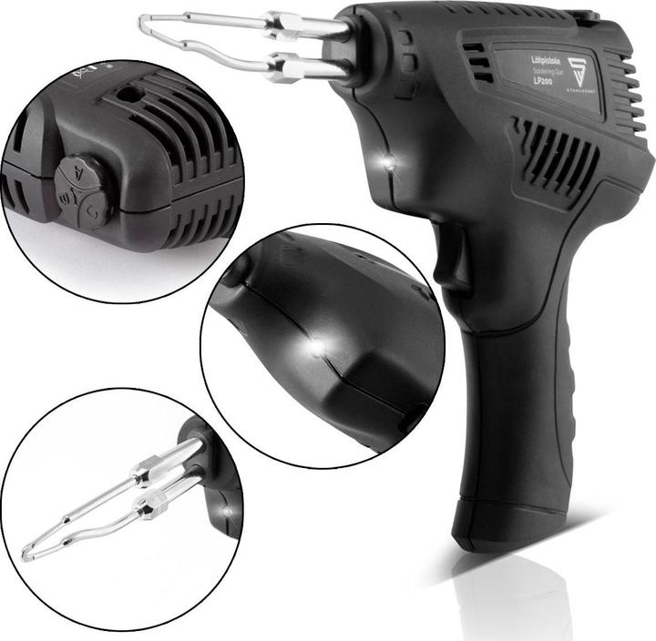 Actual product image Stahlwerk LP-200 soldering gun with 200 watts Temperature range 50-500 degrees