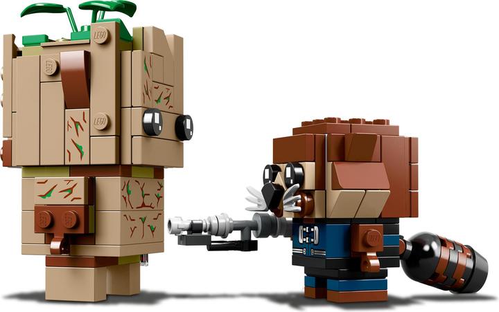 Immagine prodotto LEGO Groot e Rocket (41626, LEGO Brickheadz)