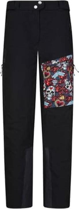 Rock Experience Ergonomische Damesbroek mit Allover-Print und Belüftungsritsslitz (XS)