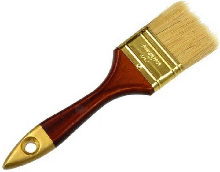 GEKO Flachpinsel, 50 mm, Holzstiel (50 mm)