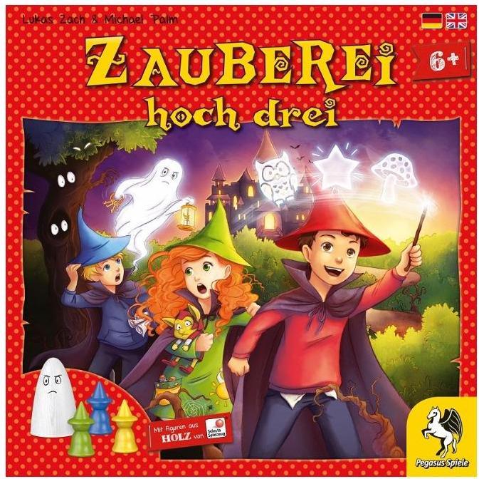 Produktbild Pegasus Zauberei hoch drei (Deutsch, 2 - 6 Spieler)