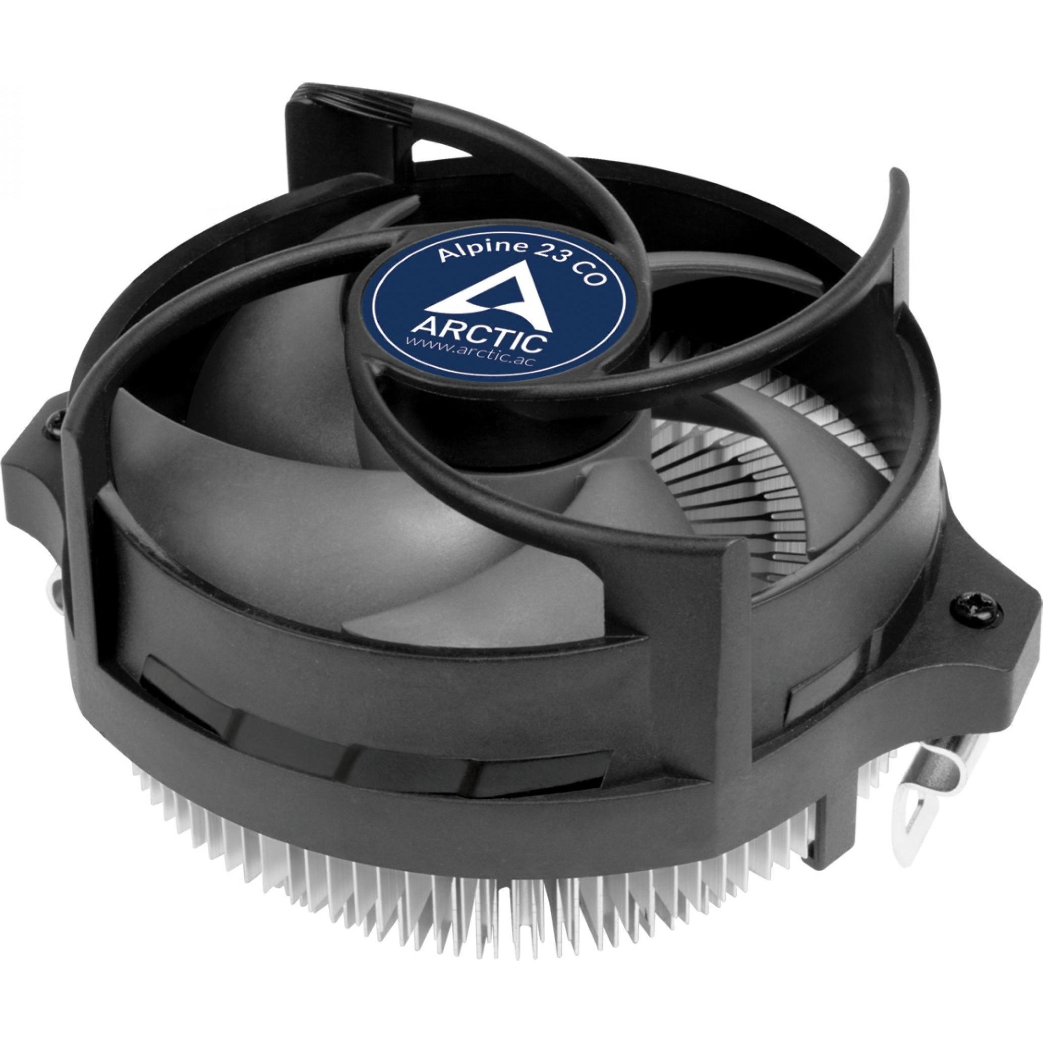 Arctic Alpine 23 CO AMD4/AMD3+/AMD2+/FM2/FM1 (65 mm), CPU Kühler, Schwarz
