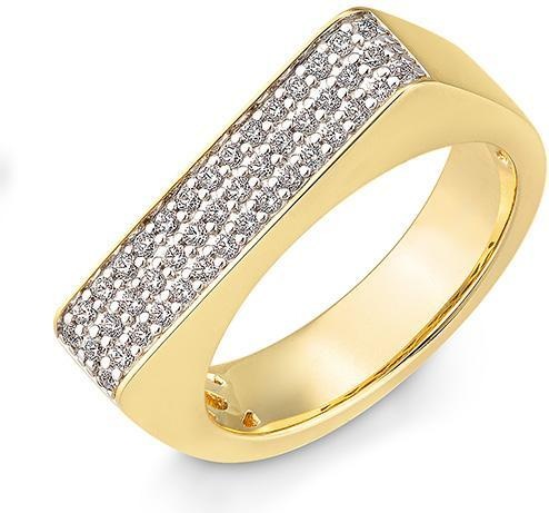 Produktbild Breuning RING - BRILL. 0,33 Ct. H/si (54, 750/18 K Gold)