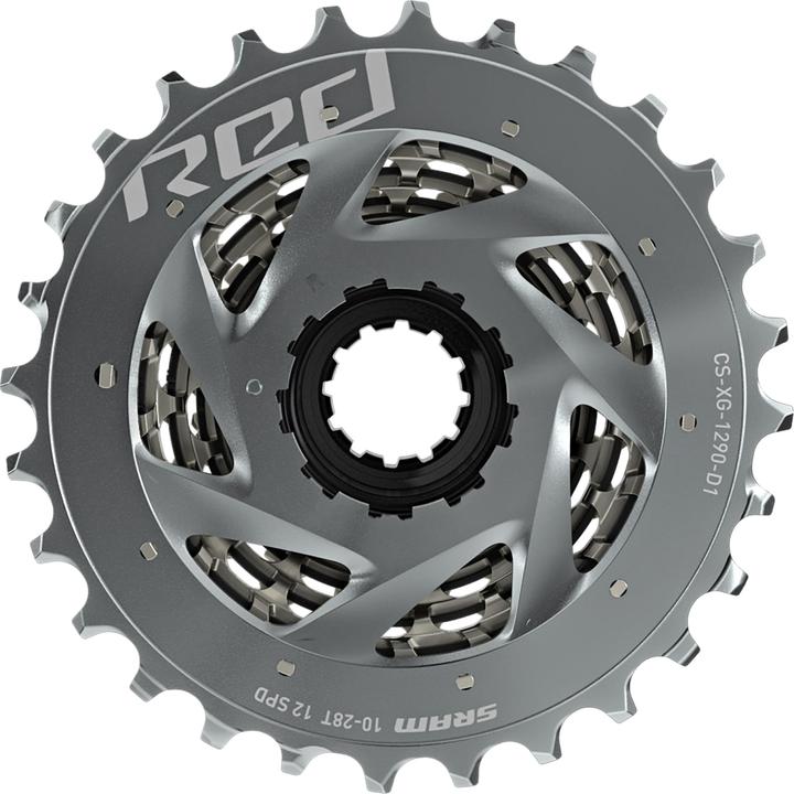 Actual product image Sram XG-1290 Red eTap AXS (12-speed, 10-28)
