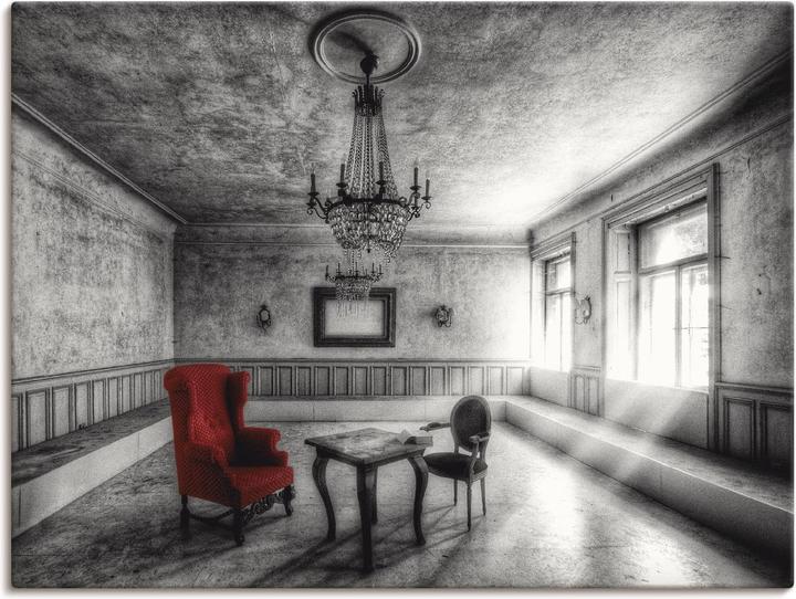 Image du produit Artland Lost Place - Fauteuil rouge T9SH (60 x 45 cm)