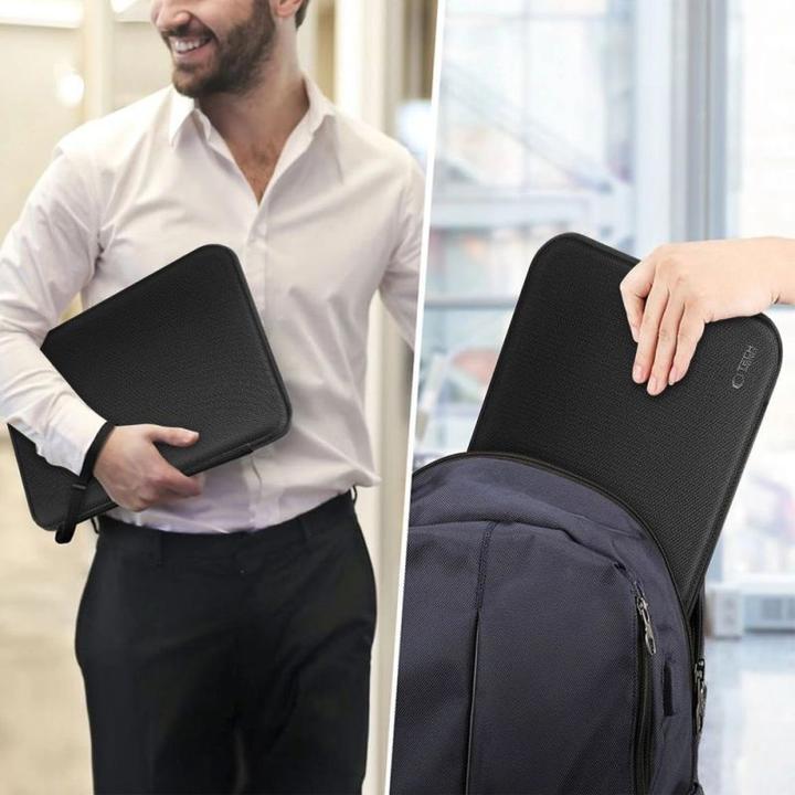 Produktbild Tech-Protect HARDPOUCH LAPTOP 15-16 SCHWARZ/SCHWARZ (16")