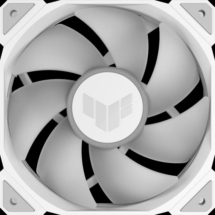 Image du produit ASUS Ventilateur TUF GAMING TR120 FAN ARGB REV WHT 3IN1 (120 mm, 3 x)